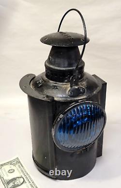 ADLAKE Chicago U. P Union Pacific Antique Railroad Oil SIGNAL LAMP Switch Light