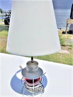 ADLAKE KERO Railroad Lantern, made to a Lamp, LIGHTS LAMP AND RED LANTERN 24