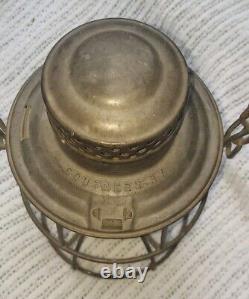 ADLAKE KERO SOU RY SOUTHERN RAILWAY LANTERN W Marked CLEAR GLASS GLOBE