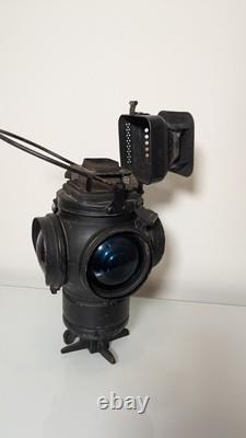 ADLAKE Kerosene Non-Sweating Lamp Chicago Railroad Train Switch Lantern/ Antique