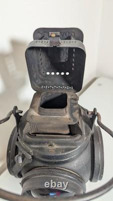 ADLAKE Kerosene Non-Sweating Lamp Chicago Railroad Train Switch Lantern/ Antique