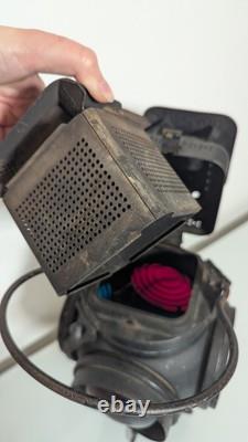 ADLAKE Kerosene Non-Sweating Lamp Chicago Railroad Train Switch Lantern/ Antique