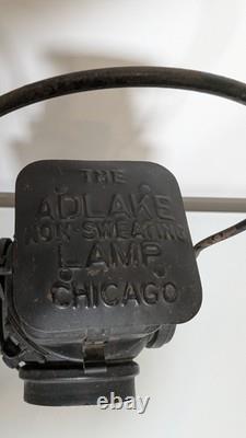 ADLAKE Kerosene Non-Sweating Lamp Chicago Railroad Train Switch Lantern/ Antique