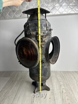 ADLAKE NON SWEATING LAMP CHICAGO Railroad Train Light Lantern