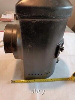 ADLAKE No. 22 RAILWAY ROAD LAMP L. M. S CIRCA 1900 HEAVY DUTY STEEL BODY (5.75 KG)