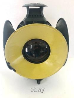 ADLAKE Non-Sweating 4 Way Switch Lamp Lantern STAMPED PRR Pennsylvania Railroad