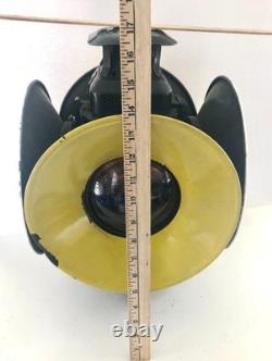 ADLAKE Non-Sweating 4 Way Switch Lamp Lantern STAMPED PRR Pennsylvania Railroad