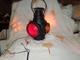 ADLAKE Non-Sweating Chicago Railroad Train Switch Lamp SANTA FE RR Rare Electric