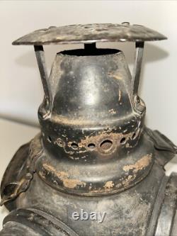 ADLAKE Non-Sweating Switch Signal RAILROAD Train Lamp Or Lantern Glass Lenses