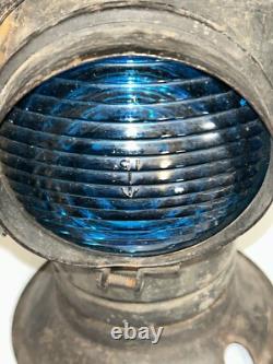 ADLAKE Non-Sweating Switch Signal RAILROAD Train Lamp Or Lantern Glass Lenses
