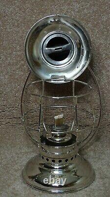 ADLAKE PULLMAN STYLE CONDUCTOR RAILROAD LANTERN WithCLEAR GLOBE (2)