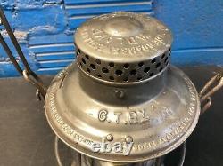 ADLAKE RELIABLE (G. T. Ry) GRAND TRUNK RAILWAY BELLBOTTOM RAILROAD LANTERN WithGLOBE