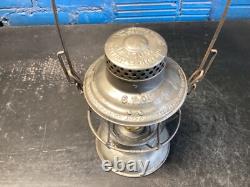 ADLAKE RELIABLE (G. T. Ry) GRAND TRUNK RAILWAY BELLBOTTOM RAILROAD LANTERN WithGLOBE