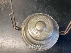 ADLAKE RELIABLE (G. T. Ry) GRAND TRUNK RAILWAY BELLBOTTOM RAILROAD LANTERN WithGLOBE