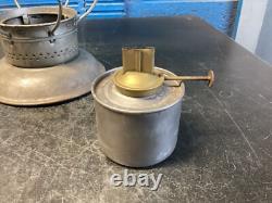 ADLAKE RELIABLE (G. T. Ry) GRAND TRUNK RAILWAY BELLBOTTOM RAILROAD LANTERN WithGLOBE