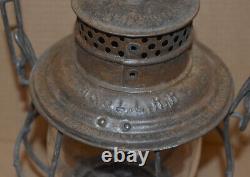 ADLAKE Reliable MINNEAPOLIS & ST. LOUIS RAILROAD Lantern M. & St. L. Ry