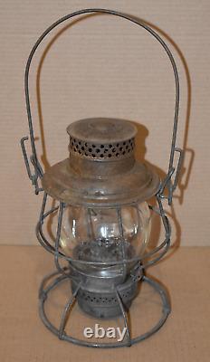 ADLAKE Reliable MINNEAPOLIS & ST. LOUIS RAILROAD Lantern M. & St. L. Ry