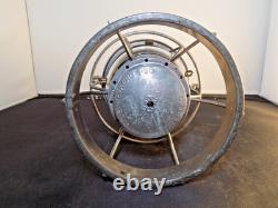 ADLAKE SWITCHMAN'S LANTERN LEHIGH VALLEY RAILROAD WithWEIGHTED BASE & CLEAR GLOBE