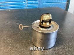 ADLAKE UNION PACIFIC RAILROAD LANTERN WithLT. EMBOSSED OVERLAND SHIELD LOGO GLOBE