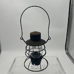 AM EXP Railroad Lantern Rayo 39 American Express Co Railway Train Unmarked Globe