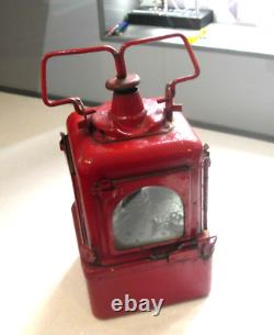 ANTIQUE RAILWAY LAMP LANTERN BY Lamp Manufacturers & Railway Supplies Dorking