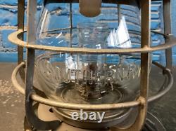 ARMSPEAR MFG 1889 RAILROAD LANTERN WithEMBOSSED SOUTHERN Ry GLOBE & UNUSUAL BURNER