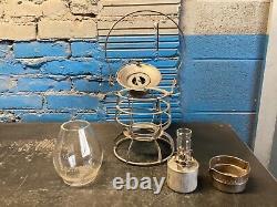 ARMSPEAR MFG 1889 RAILROAD LANTERN WithEMBOSSED SOUTHERN Ry GLOBE & UNUSUAL BURNER