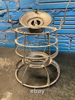 ARMSPEAR MFG 1889 RAILROAD LANTERN WithEMBOSSED SOUTHERN Ry GLOBE & UNUSUAL BURNER