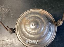 ARMSPEAR PHILADELPHIA & READING RAILROAD LANTERN WithEMBOSSED P. &R. Ry RED GLOBE