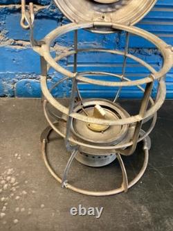 ARMSPEAR PHILADELPHIA & READING RAILROAD LANTERN WithEMBOSSED P. &R. Ry RED GLOBE