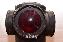 ATQ Peter Gray N&W Railroad Signal Lantern Switch Lamp RR Norfolk & Western VTG