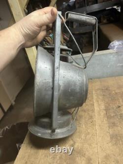 Acme Inspection Lamp PRR Pennsylvania Railroad RR Oil Lantern Lamp Red Globe