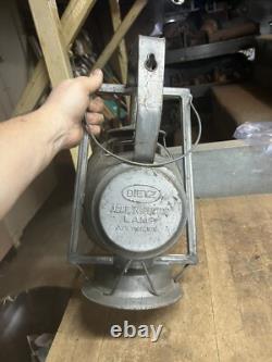 Acme Inspection Lamp PRR Pennsylvania Railroad RR Oil Lantern Lamp Red Globe