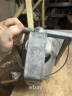 Acme Inspection Lamp PRR Pennsylvania Railroad RR Oil Lantern Lamp Red Globe
