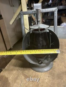 Acme Inspection Lamp PRR Pennsylvania Railroad RR Oil Lantern Lamp Red Globe