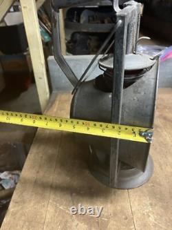 Acme Inspection Lamp PRR Pennsylvania Railroad RR Oil Lantern Lamp Red Globe