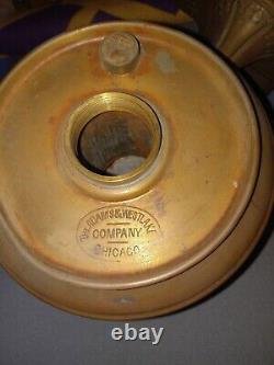 Adams And Westlake Railroad Wall Sconce Antique Brass Oil Lamp
