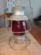 Adams And Westlake Reliable C&NW Railroad Lantern Matching Cast Red Globe Adlake