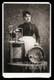 Adams & Westlake 1890 Oil Hurricane Lamp Railroad Advertising Photo Rare Antique