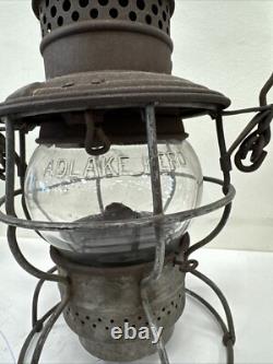 Adams & Westlake Co. ADLAKE No 250 New York Chicago Phil Railroad Latern USA