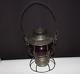 Adams & Westlake Co. Railroad Lantern Red Globe Adlake Kero 3-41 1921-1923