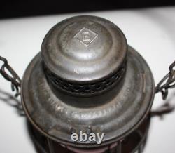 Adams & Westlake Co. Railroad Lantern Red Globe Adlake Kero 3-41 1921-1923