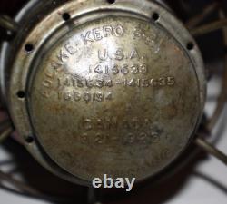 Adams & Westlake Co. Railroad Lantern Red Globe Adlake Kero 3-41 1921-1923