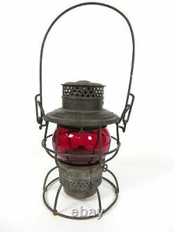 Adams & Westlake DL&W RR Deleware Lackawanna Western Railroad Lantern Red ADLAKE