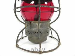 Adams & Westlake DL&W RR Deleware Lackawanna Western Railroad Lantern Red ADLAKE