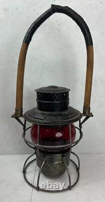 Adams & Westlake Nickle Plate Road Spelled Out Railroad Lantern Custom Bail