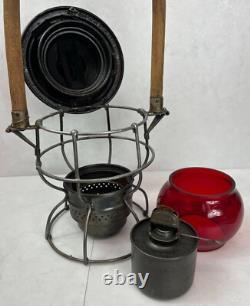 Adams & Westlake Nickle Plate Road Spelled Out Railroad Lantern Custom Bail