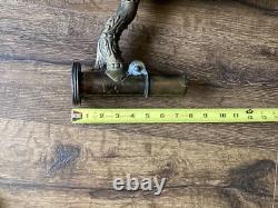 Adams Westlake Sconce Railroad Lamp Train Lantern BRASS INCOMPLETE Free Ship