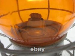 Adams & Westlake Union Pacific Amber Globe Adlake Kero 4-33 Railroad Lantern