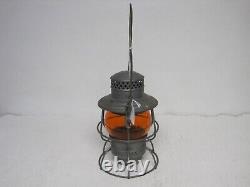 Adams & Westlake Union Pacific Amber Globe Adlake Kero 4-33 Railroad Lantern